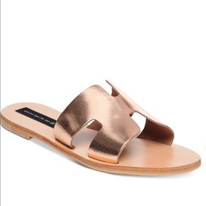Steve Madden Size 9 Greece Rose Gold Sandals